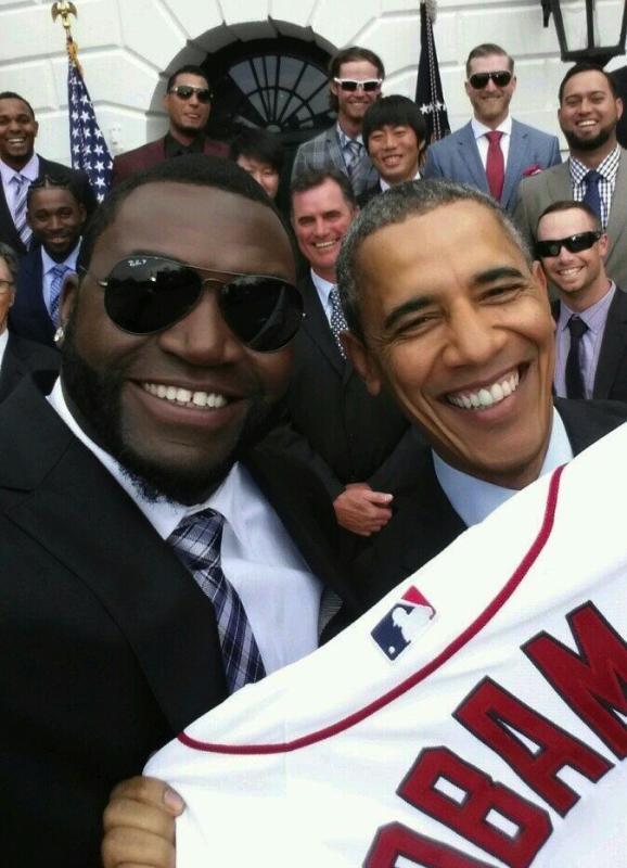 Ortiz obama selfie