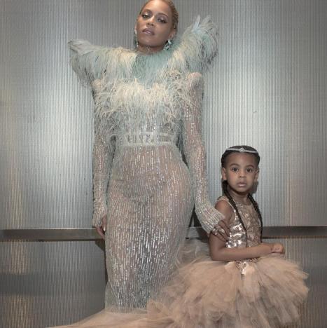 Beyonce with Blue Ivy Carter