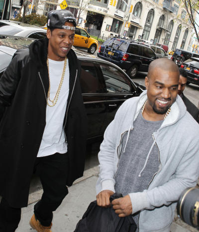 Jay Z and Kanye West Photo