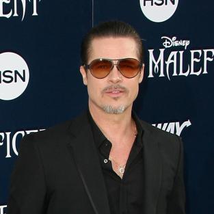 Brad Pitt at Maleficent Premiere