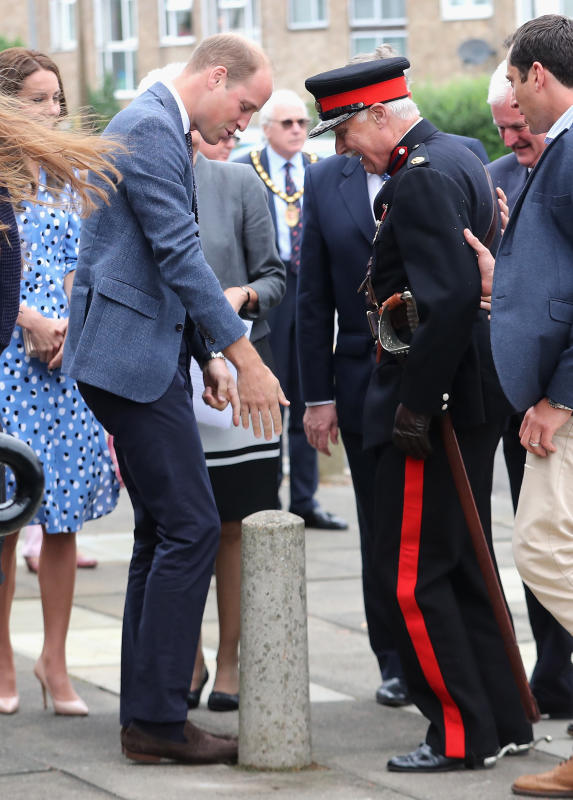 Prince william assures vice lord lieutenant of essex ok to fall