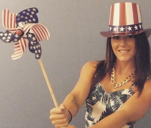 Red, White and Jenelle