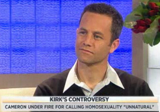 Kirk cameron on the today show