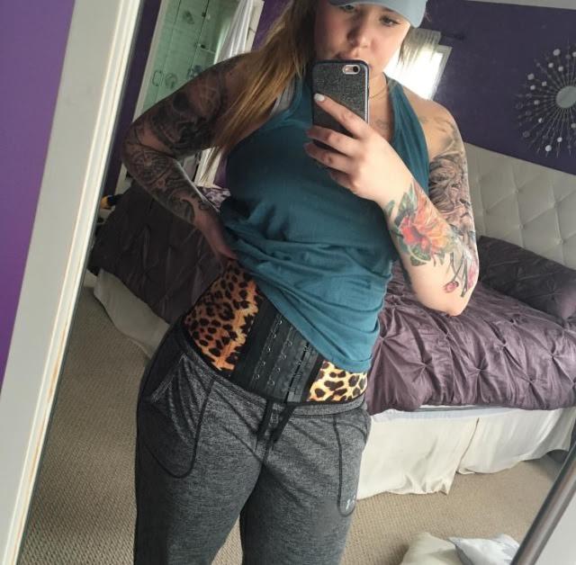 Kailyn lowry waist training selfie
