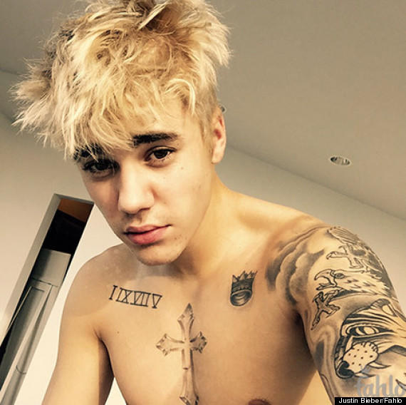 Justin bieber hair change