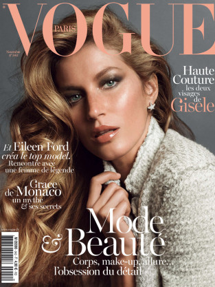 Gisele Bundchen Vogue Paris Cover