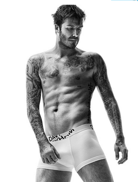 David Beckham H&M Pic
